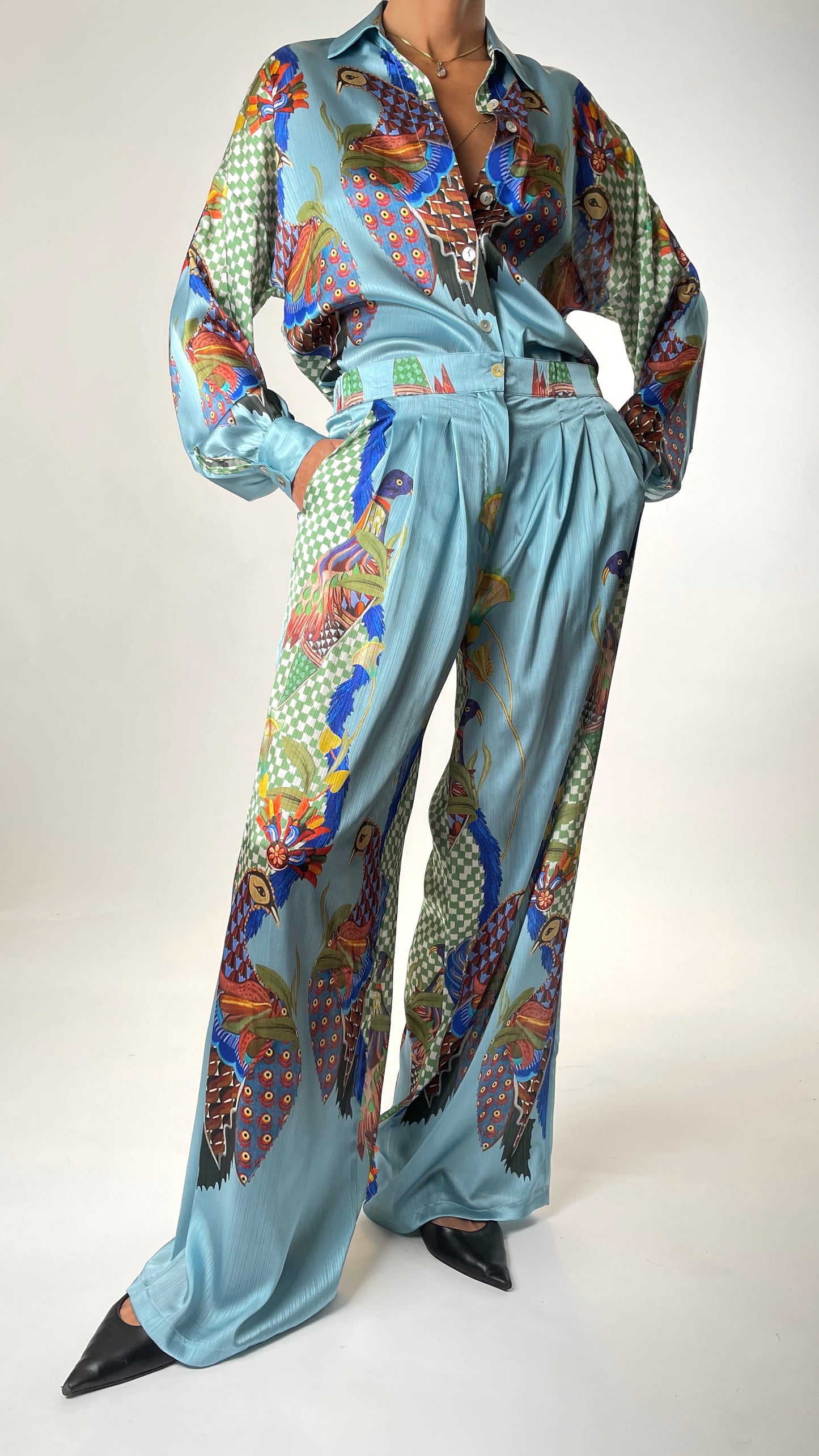 Thunderbird - Pantalones palazzo