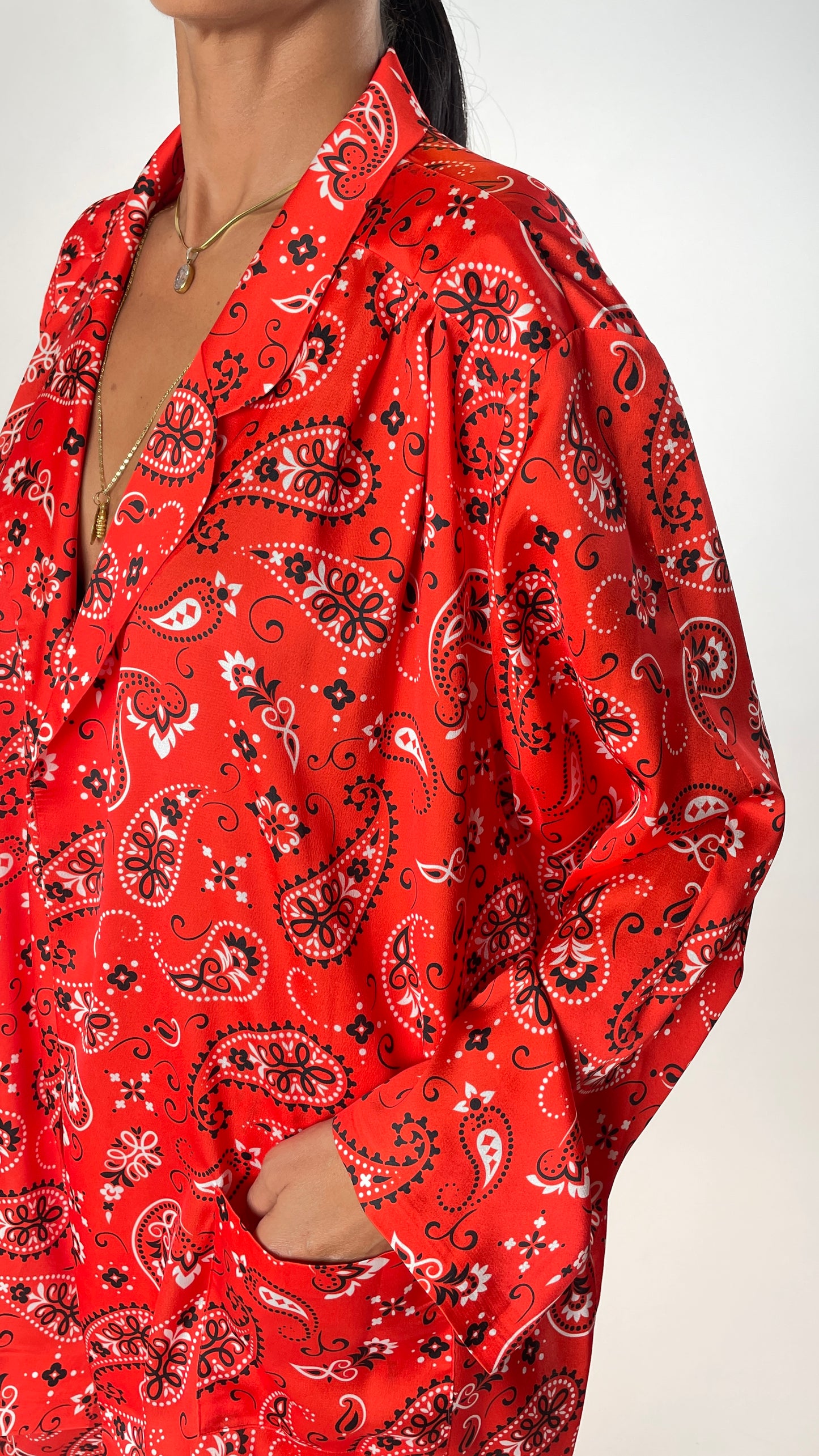 Corazón de fuego - Chaqueta extragrande