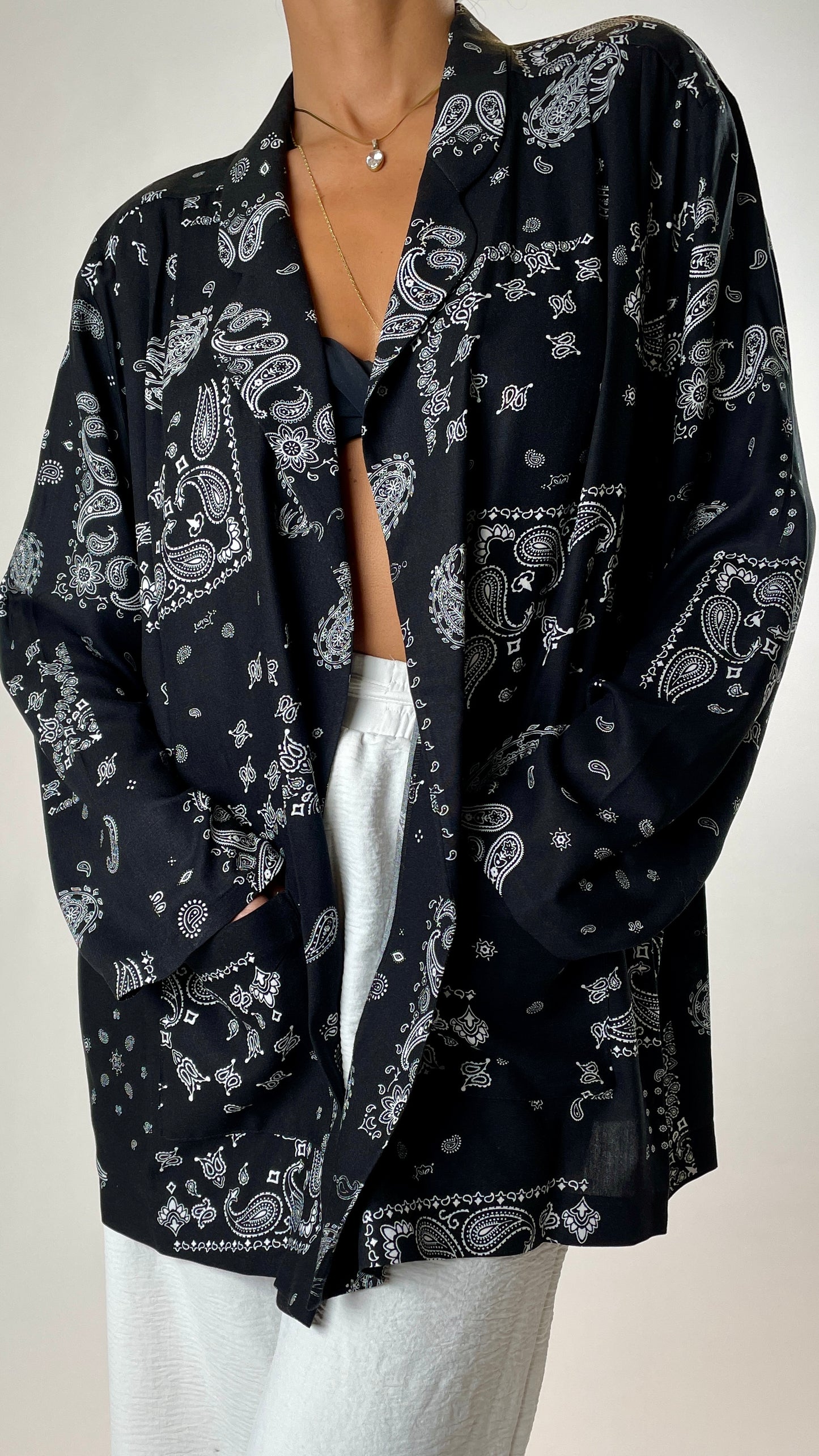 Nightrose - Chaqueta extragrande