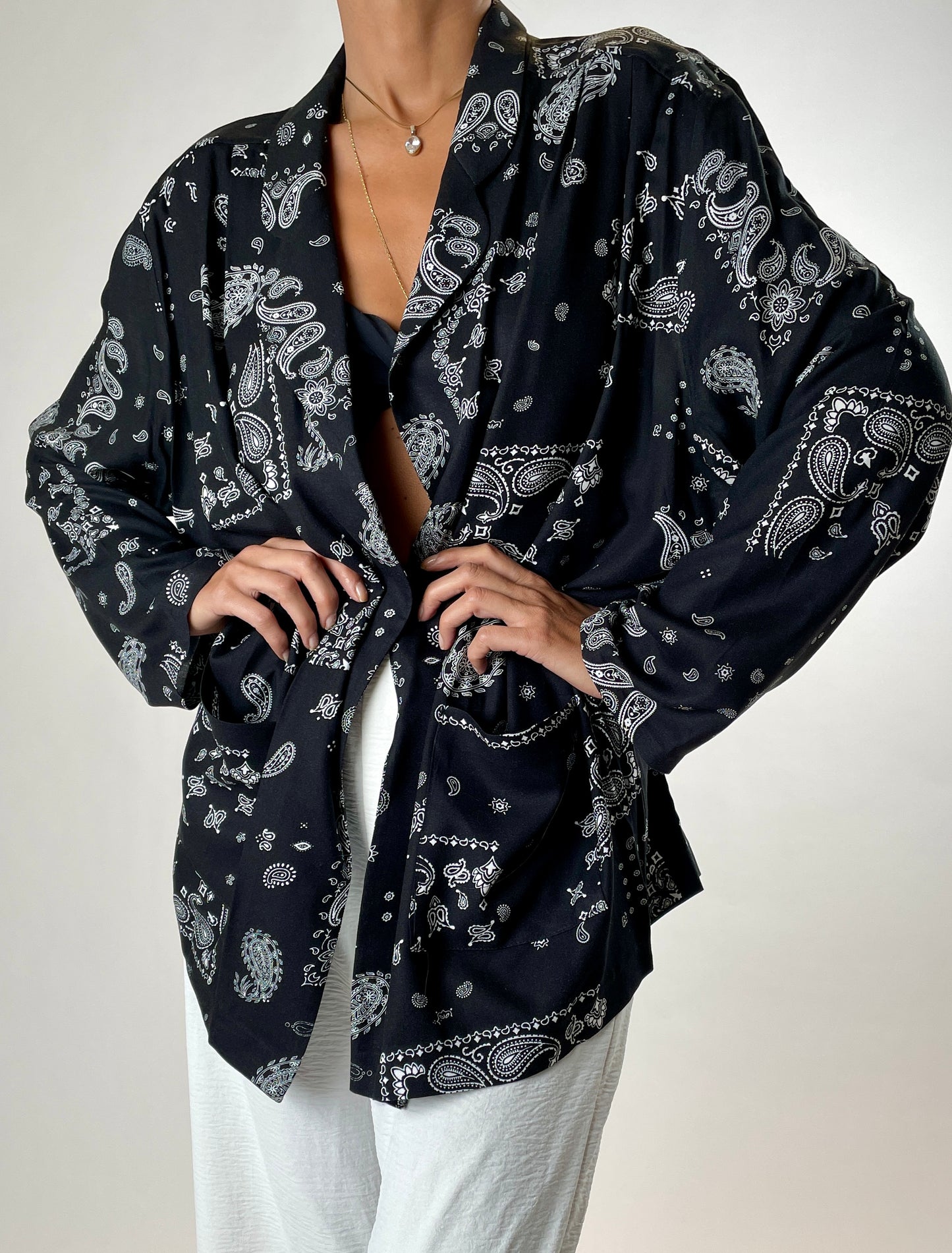 Nightrose - Chaqueta extragrande
