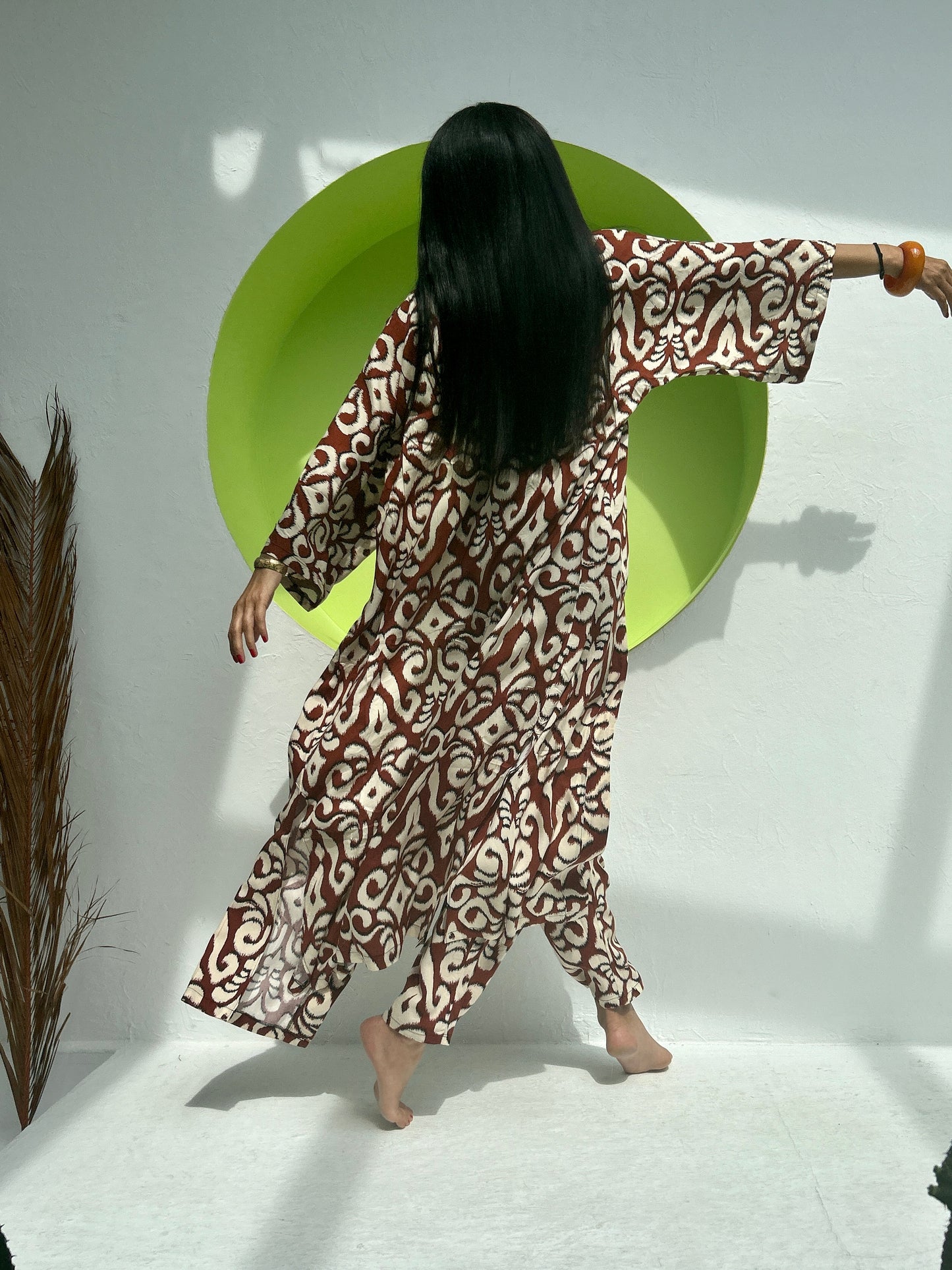 Amanda Ikat - Kimono largo