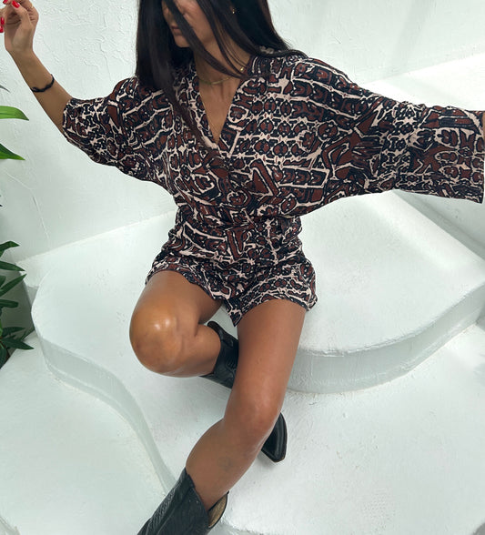 Helena Bambu - Kısa Kimono