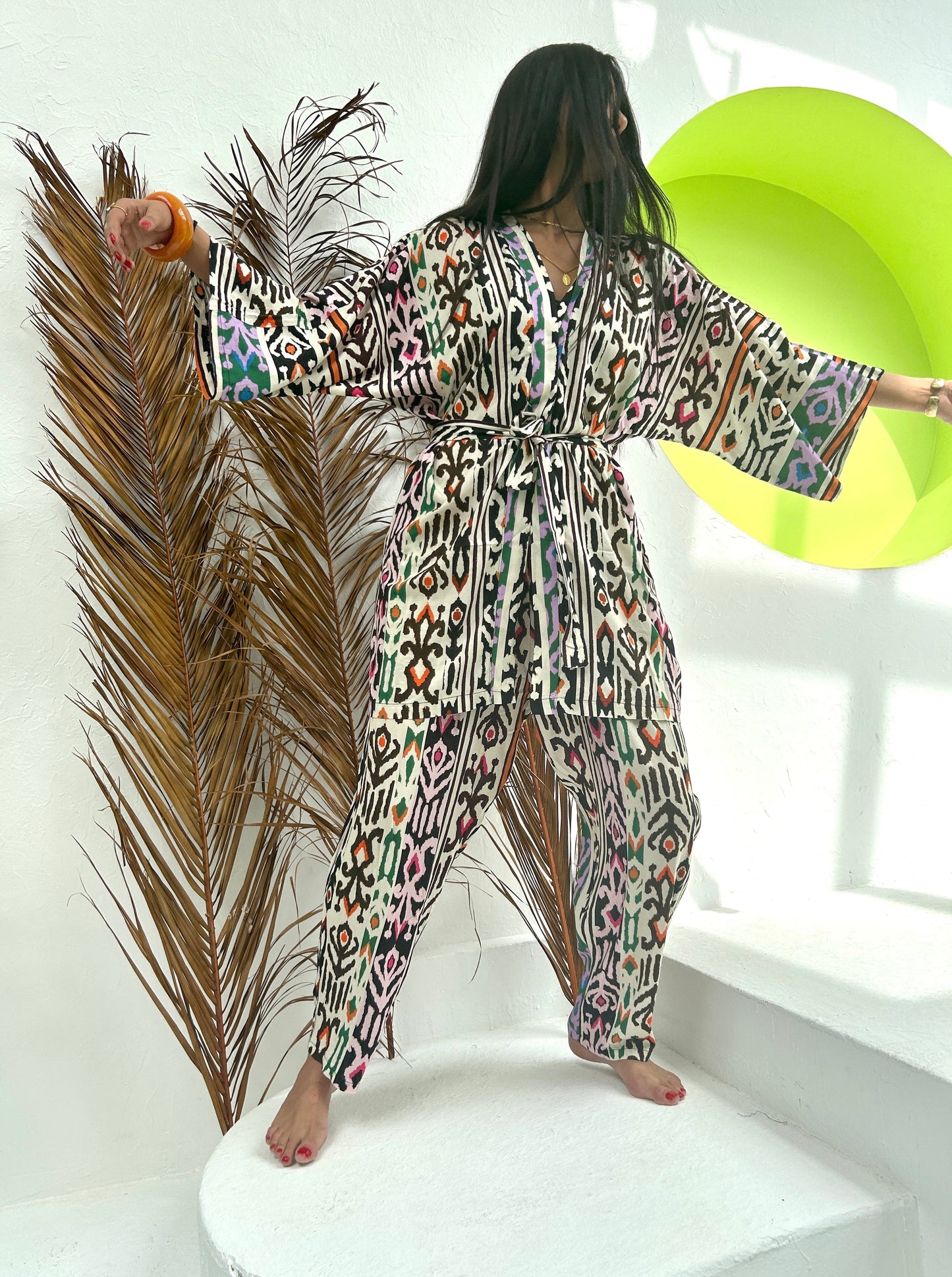 Verónica Ikat - Kimono Corto