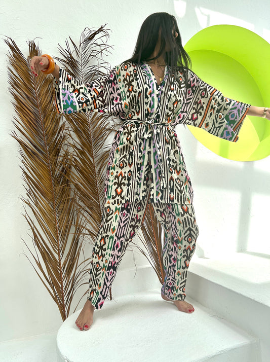 Veronica İkat - Kısa Kimono