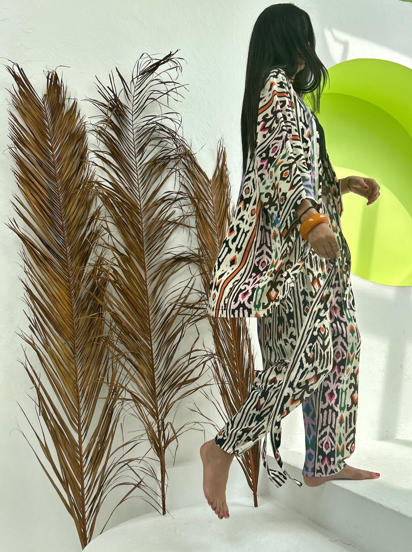 Verónica Ikat - Kimono Corto