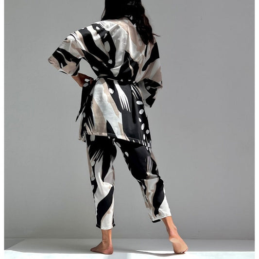 White Dots - Kısa Kimono