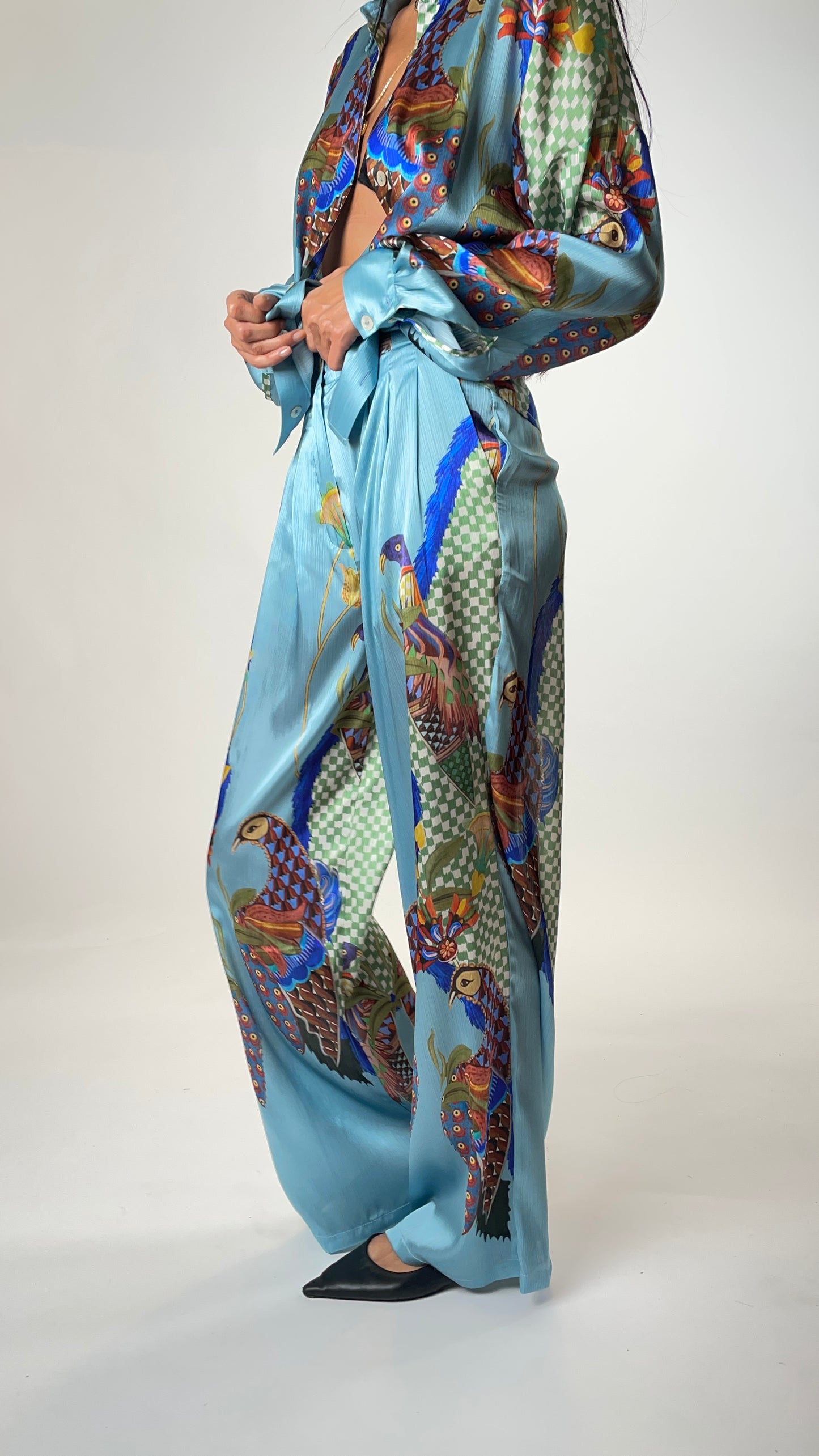 Thunderbird - Pantalones palazzo