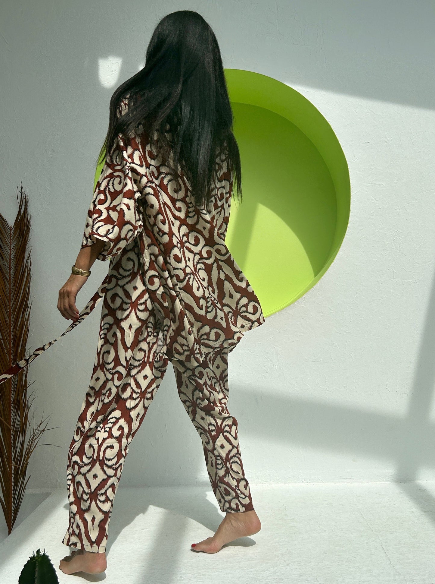 Amanda Ikat - Kimono corto