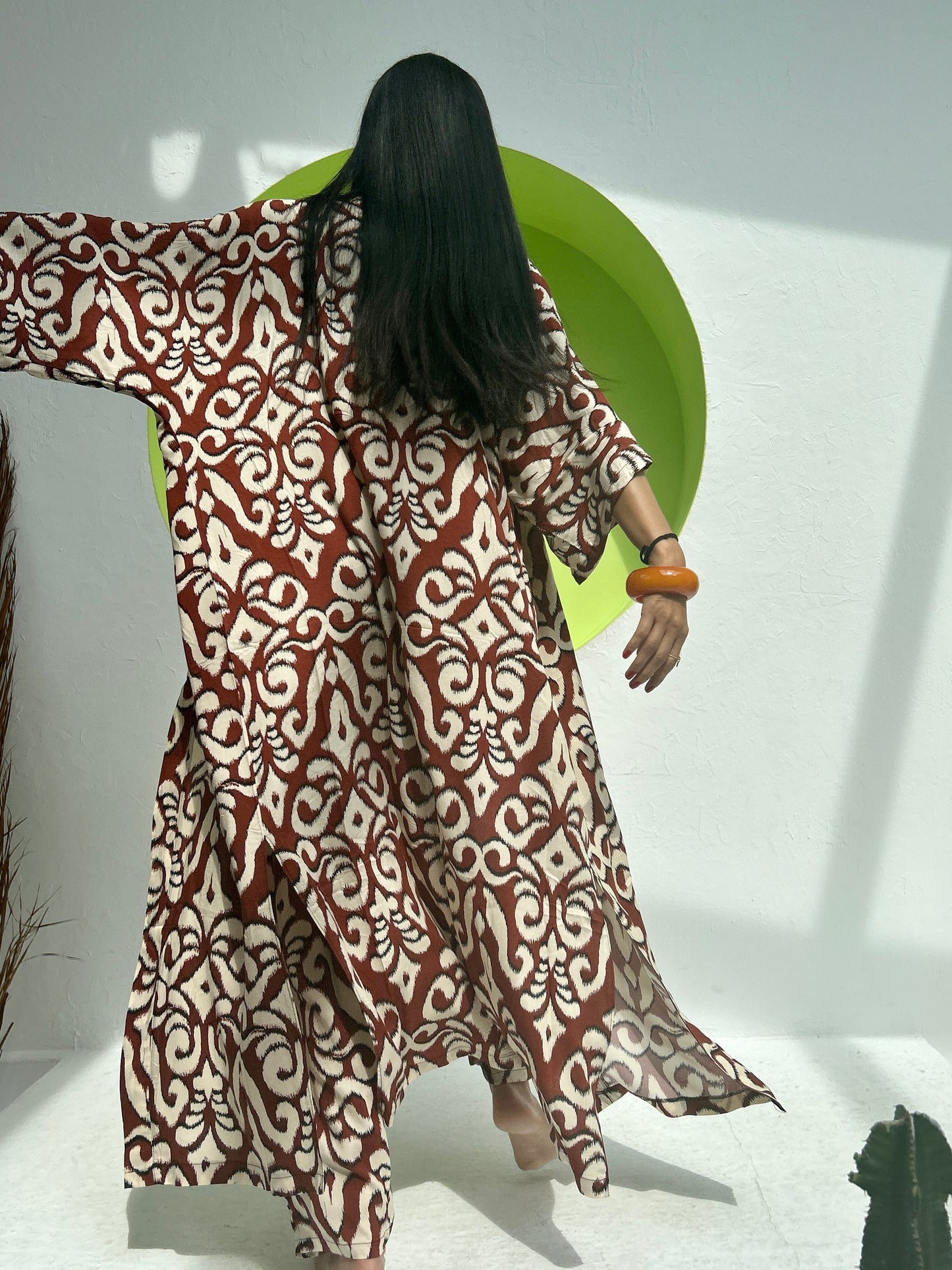 Amanda Ikat - Kimono largo
