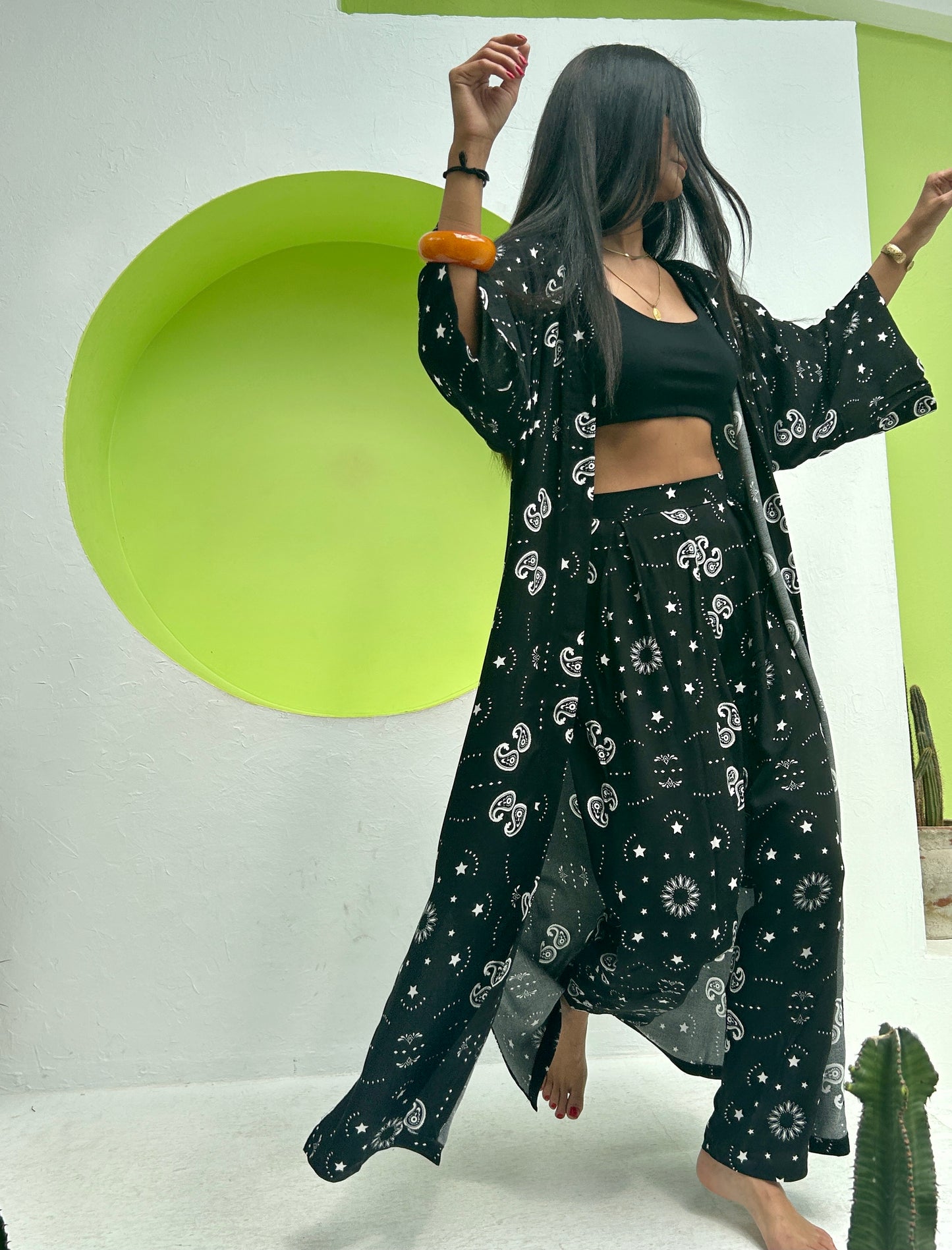 Bella Bandana - Kimono largo