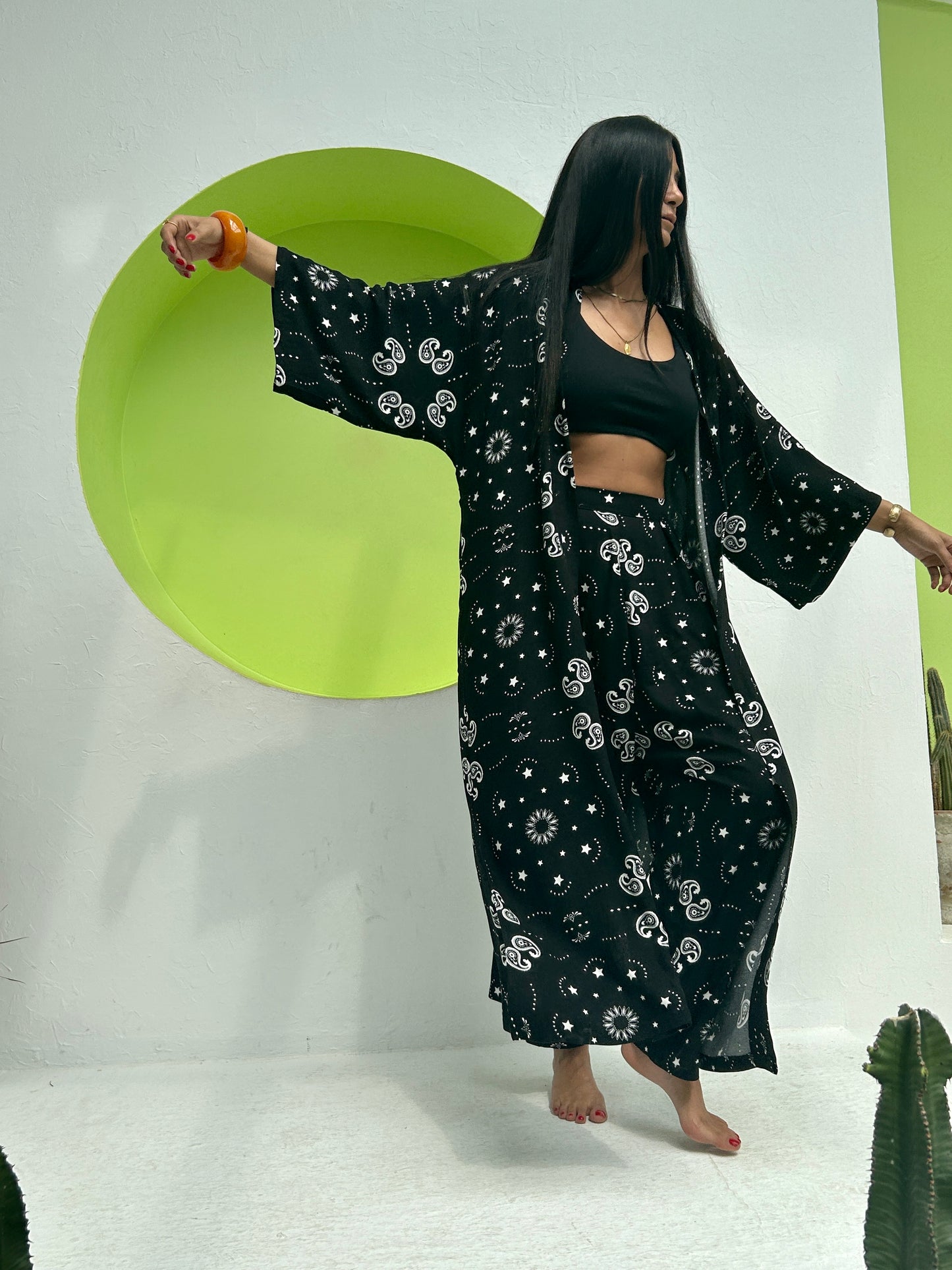 Bella Bandana - Kimono largo