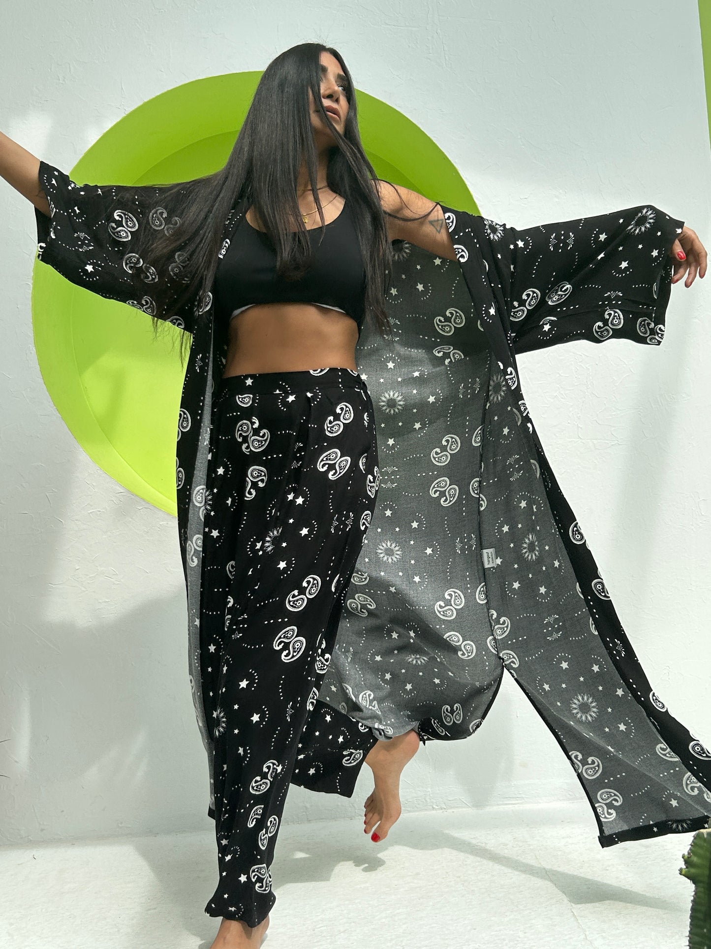 Bella Bandana - Kimono largo