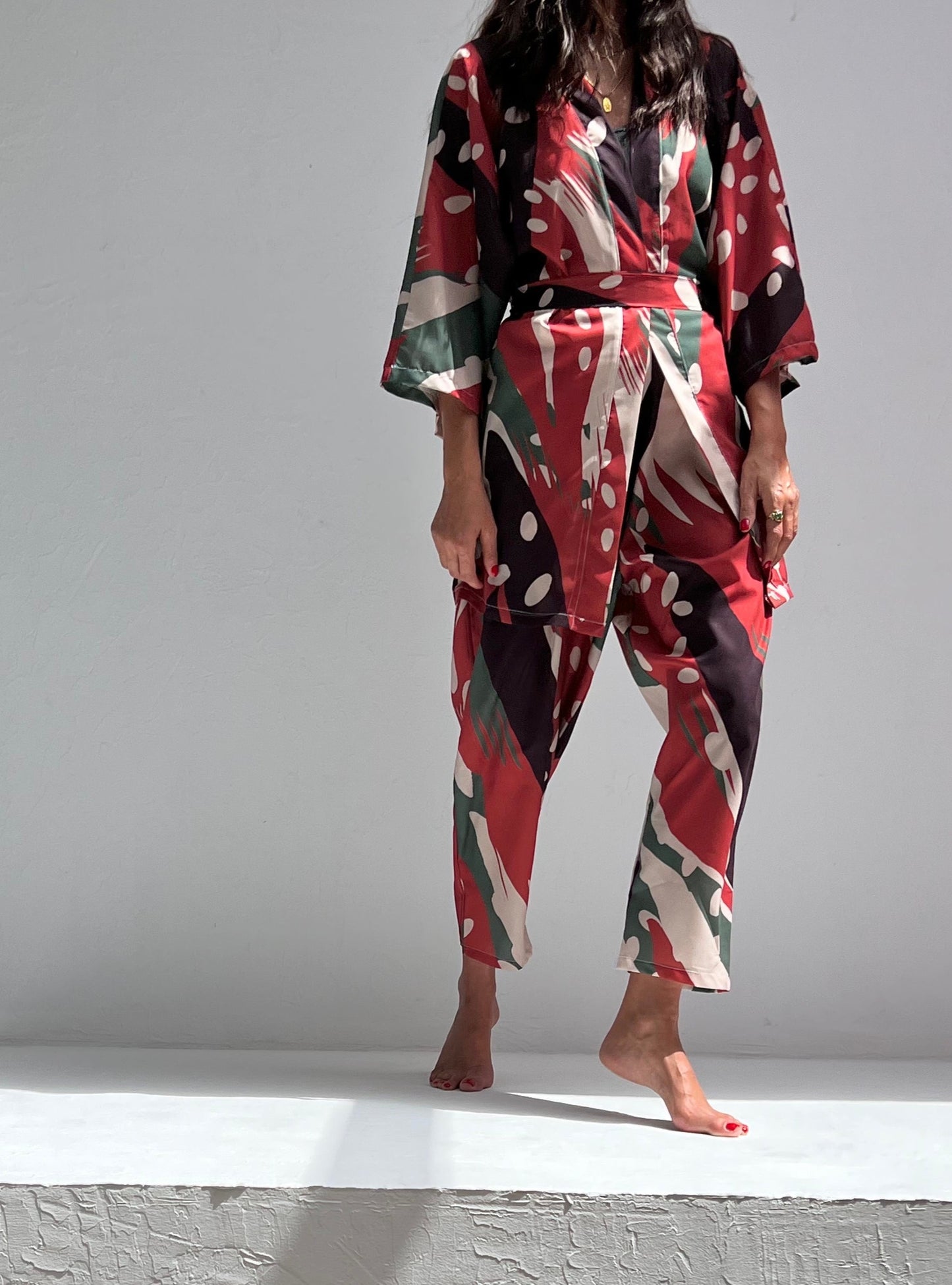 Mezcla de colores - Kimono corto