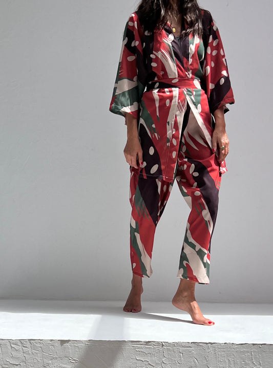 Mezcla de colores - Kimono corto